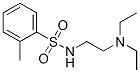 N-[2-(Diethylamino)ethyl]-2-methylbenzene-1-sulfonamide CAS#: 32411-08-8