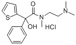 N-(2-Dimethylaminoethyl)-alpha-hydroxy-N-methyl-alpha-phenyl-2-thiophe neacetamide HCl CAS#: 37109-10-7