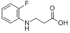 N-(2-FLUOROPHENYL)-3-AMINOPROPIONIC ACID CAS#: 38470-19-8