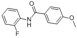 N-(2-FLUOROPHENYL)-4-METHOXYBENZAMIDE CAS#: 143925-52-4