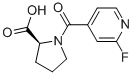 N-(2-Fluoropyridine-4-carbonyl)-L-proline CAS#: 123412-43-1