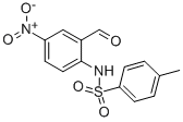 N-(2-Formyl-4-nitro-phenyl)-4-methyl-benzenesulfonamide CAS#: 39119-35-2