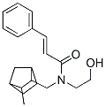 N-(2-Hydroxyethyl)-N-[(3-methyl-2-norbornyl)methyl]-3-phenylpropenamide CAS#: 36398-88-6
