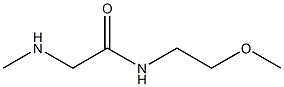 N-(2-METHOXYETHYL)-2-(METHYLAMINO)ACETAMIDE CAS#: 144236-37-3