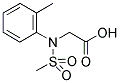 N-(2-METHYLPHENYL)-N-(METHYLSULFONYL)GLYCINE CAS#: 362695-40-7