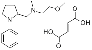 (-)-N-(2-Methoxyethyl)-N-methyl-1-phenyl-2-pyrrolidinemethanamine fuma rate CAS#: 142469-84-9