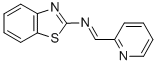 N-(2-Pyridinylmethylene)-2-benzothiazolamine CAS#: 36220-18-5