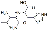 N-(2-amino-1-(aminocarbonyl)-3-methylbutyl)histidine CAS#: 134359-69-6