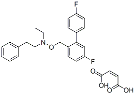 N-(2-bis(4-fluorophenyl)methoxy)ethyl-(2-phenyl)ethylamine maleate CAS#: 140890-71-7