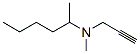 N-2-hexyl-N-methylpropargylamine CAS#: 143347-04-0
