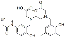 N-(2-hydroxy-3,5-dimethylbenzyl)-N-(2-hydroxy-5-bromoacetamidobenzyl)ethylenediamine-N,N'-diacetic acid CAS#: 126753-16-0