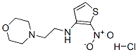 N-(2-morpholin-4-ylethyl)-2-nitro-thiophen-3-amine hydrochloride CAS#: 122777-90-6