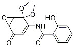 N-(2,2-diMethoxy-5-oxo-7-oxabicyclo[4.1.0]hept-3-en-3-yl)-2-hydroxybenzaMide CAS#: 287194-32-5