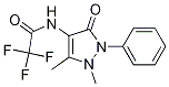 N-(2,3-DiMethyl-5-oxo-1-phenyl-2,5-dihydro-1H-pyrazol-4-yl)-2,2,2-trifluoroacetaMide CAS#: 129476-61-5