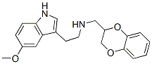 N-((2,3-dihydro-1,4-benzodioxin-2-yl)methyl)-5-methoxy-1H-indole-3-ethanamine CAS#: 116729-30-7