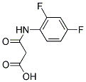 N-(2,4-DIFLUORO-PHENYL)-MALONAMIC ACID CAS#: 154935-07-6
