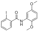 N-(2,5-dimethoxyphenyl)-2-iodobenzamide CAS#: 349110-12-9