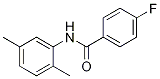 N-(2,5-dimethylphenyl)-4-fluorobenzamide CAS#: 346694-02-8