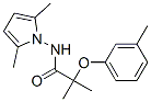 N-(2,5-dimethylpyrrol-1-yl)-2-methyl-2-(3-methylphenoxy)propanamide CAS#: 124237-27-0