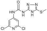 N-(2,6-DICHLORO-4-PYRIDYL)-N'-[5-(METHYLTHIO)-4H-1,2,4-TRIAZOL-3-YL]UREA CAS#: 287174-87-2