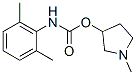 N-(2,6-Dimethylphenyl)carbamic acid 1-methyl-3-pyrrolidinyl ester CAS#: 32550-21-3