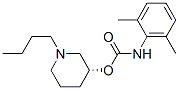 N-(2,6-Dimethylphenyl)carbamic acid [3R,(+)]-1-butyl-3-piperidinyl ester CAS#: 37025-77-7