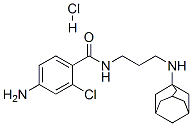 N-[3-(1-adamantylamino)propyl]-4-amino-2-chloro-benzamide hydrochlorid e CAS#: 38646-27-4