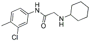 N-(3-CHLORO-4-METHYL-PHENYL)-2-CYCLOHEXYLAMINO-ACETAMIDE CAS#: 332908-84-6