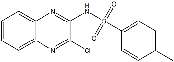 N-(3-CHLORO-QUINOXALIN-2-YL)-4-METHYL-BENZENESULFONAMIDE CAS#: 4029-41-8