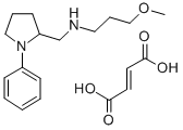 (-)-N-(3-Methoxypropyl)-1-phenyl-2-pyrrolidinemethanamine fumarate CAS#: 142469-86-1
