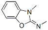 N-[3-Methylbenzoxazol-2(3H)-ylidene]methanamine CAS#: 34544-12-2