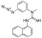 N-(3-azidophenyl)-N-methyl-N'-1-naphthylguanidine CAS#: 137160-01-1