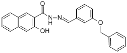 N'-[3-(benzyloxy)benzylidene]-3-hydroxy-2-naphthohydrazide CAS#: 316130-25-3