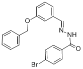 N'-[3-(benzyloxy)benzylidene]-4-bromobenzohydrazide CAS#: 304480-75-9