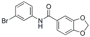 N-(3-bromophenyl)-1,3-benzodioxole-5-carboxamide CAS#: 349114-14-3