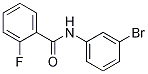 N-(3-bromophenyl)-2-fluorobenzamide CAS#: 349128-64-9