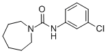 N-(3-chlorophenyl)-1-azepanecarboxamide CAS#: 301681-03-8