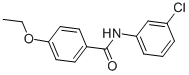 N-(3-chlorophenyl)-4-ethoxybenzamide CAS#: 346692-88-4