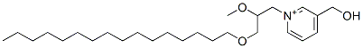 N-(3-(hexadecyloxy)-2-methoxypropyl)-3-(hydroxymethyl)pyridinium CAS#: 149576-26-1