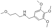 N-(3-methoxypropyl)-3,4,5-trimethoxybenzylamine CAS#: 34274-04-9
