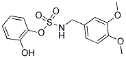 N-(3,4-DIMETHOXYBENZYL)2-HYDROXYPHENYLSULFAMATE CAS#: 143836-83-3