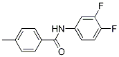 N-(3,4-difluorophenyl)-4-methylbenzamide CAS#: 346720-57-8