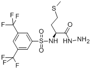 N-[3,5-BIS(TRIFLUOROMETHYL)BENZENESULPHONYL]-L-METHIONYL HYDRAZIDE CAS#: 175202-22-9