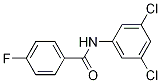 N-(3,5-dichlorophenyl)-4-fluorobenzamide CAS#: 316142-26-4