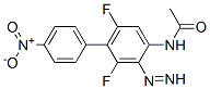N-[3,5-difluoro-4-(4-nitrophenyl)diazenyl-phenyl]acetamide CAS#: 3743-87-1
