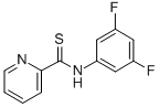 N-(3,5-difluorophenyl)-2-pyridinecarbothioamide CAS#: 119284-05-8