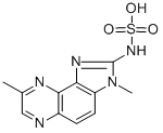 N-(3,8-Dimethylimidazo(4,5-f)quinoxalin-2-yl)sulfamic acid CAS#: 115781-40-3