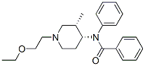 N-[(3S,4R)-1-(2-ethoxyethyl)-3-methyl-4-piperidyl]-N-phenyl-benzamide CAS#: 125080-85-5