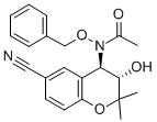 N-[(3S,4R)-6-CYANO-3,4-DIHYDRO-3-HYDROXY-2,2-DIMETHYL-2H-1-BENZOPYRAN-4-YL]-N-(PHENYLMETHOXY)ACETAMIDE CAS#: 127408-30-4