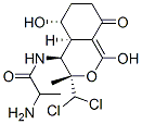 N-[(3S,4S,4aS,5R)-3-(dichloromethyl)-1,5-dihydroxy-3-methyl-8-oxo-4a,5 ,6,7-tetrahydro-4H-isochromen-4-yl]-2-amino-propanamide CAS#: 142429-34-3